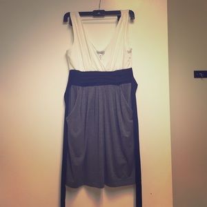 Cute white black and grey dress