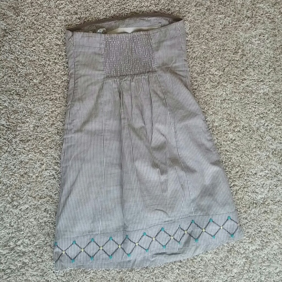 Maeve by Anthropologie Strapless Dress Sz 2p - Picture 2 of 4