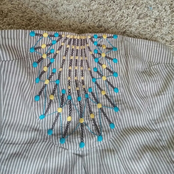 Maeve by Anthropologie Strapless Dress Sz 2p - Picture 3 of 4