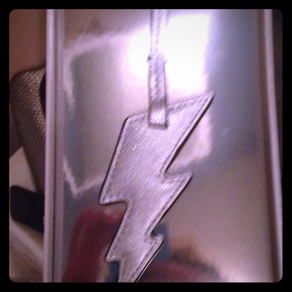 Newbox Michael Kors leatherFOB lightning bolt