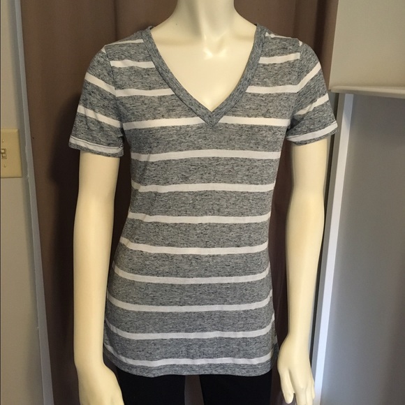 ON Grey Striped Tee