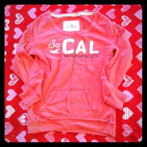 🍉WATERMELON RED HOLLISTER SWEATER🍉