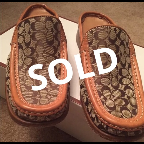 Coach slip on shows ladies size 5.5