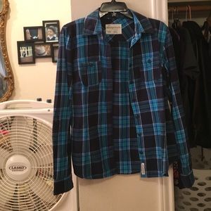 Blue flannel