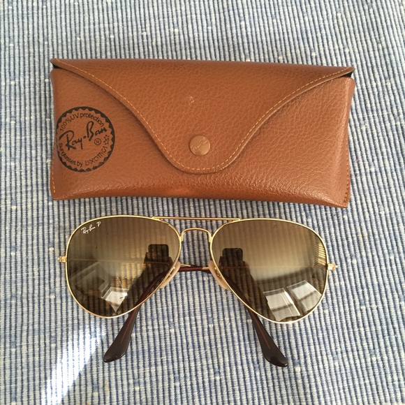 Polarized Rayban Aviators