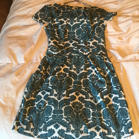 Rose gal patterned dress