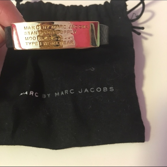 Marc Jacobs leather bracelet