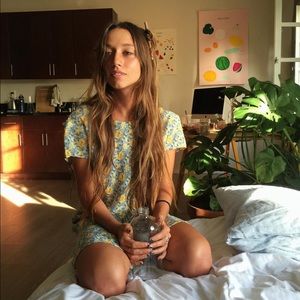 Vintage floral dress 🌼