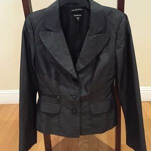 Bebe dark gray blazer