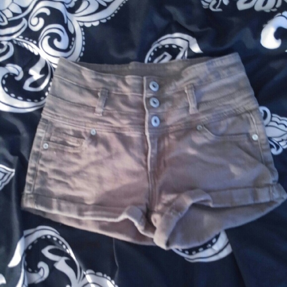 High waist shorts