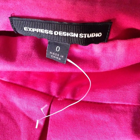 Express Design Studio Pleated Ombre Skirt - Picture 2 of 3