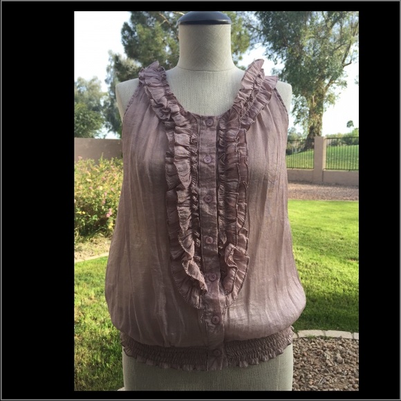 Lavender blouse