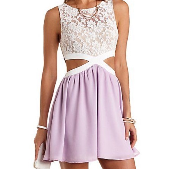 Adorable Charlotte Russe cutout dress