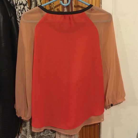 Sparkle & Fade Color Block Top - image 3