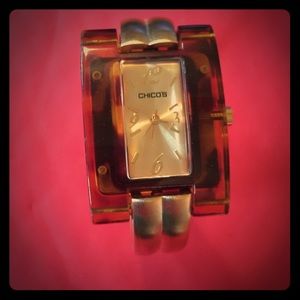 Chico's Wrist Watch- brown