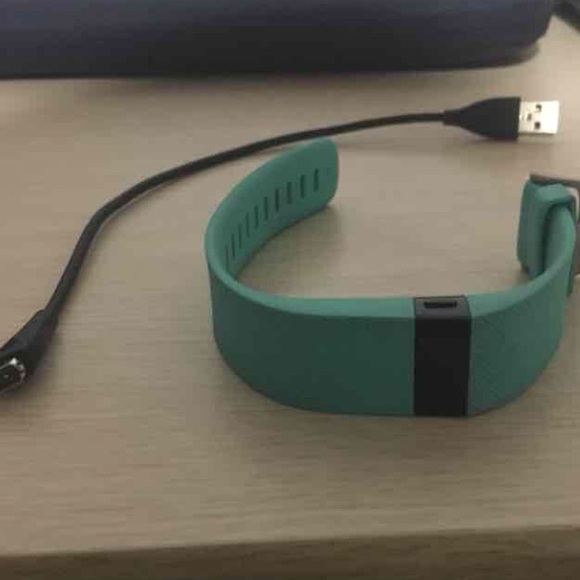 Teal Fitbit Charge Hr Small