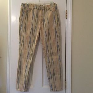 FINAL SALE! NWT Ann Taylor LOFT patterned jeans