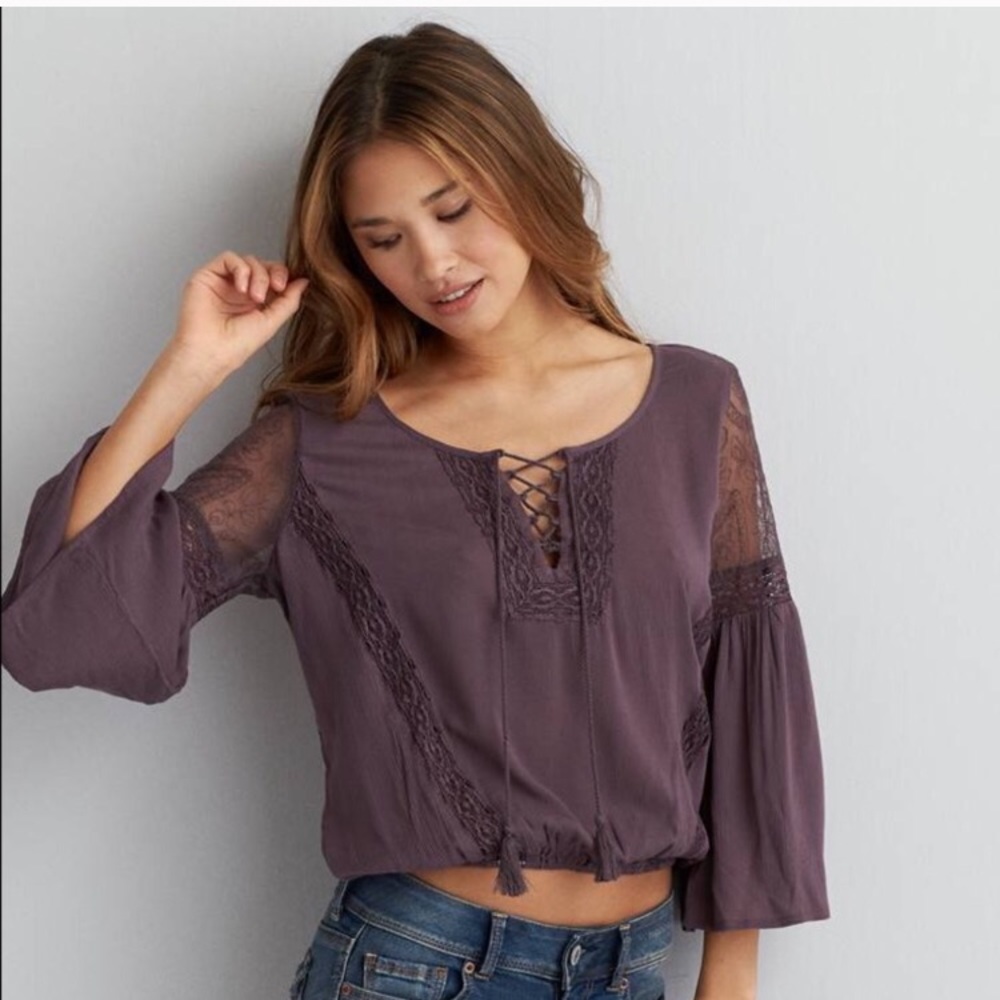 American Eagle bohemian top