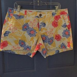 Floral print shorts