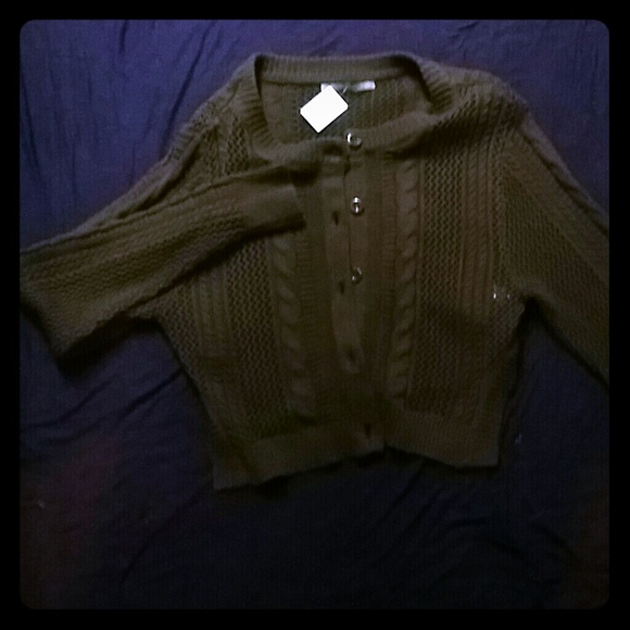 Women's button-up sweater