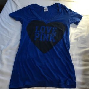 Blue PINK t shirt