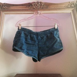 blue american apparel dolphin shorts