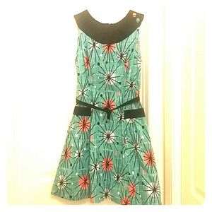 Retro boatneck dress