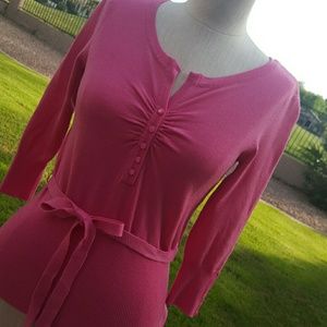 Beautiful pink spring sweater