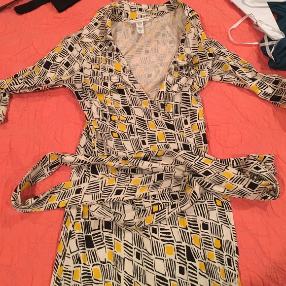 DVF classic wrap dress