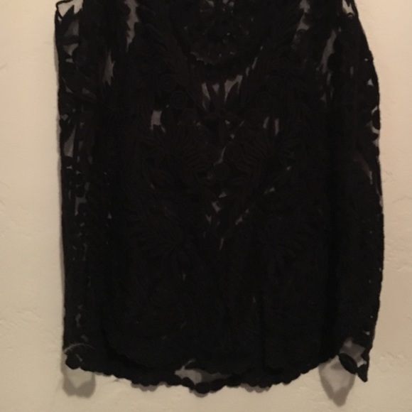 Black lace blouse. Urban outfitters. Medium - Picture 4 of 4