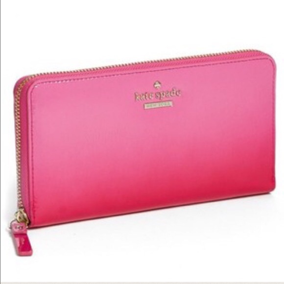 Kate Spade pink wallet - Picture 1 of 3