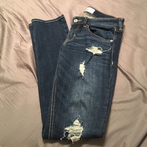 Hollister Distressed Skinny Jeans