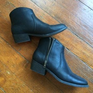 Black Ankle Booties