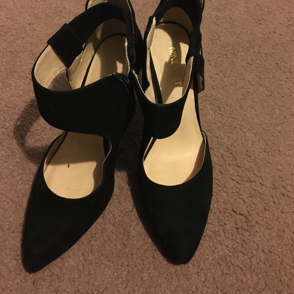 Nine West black heels