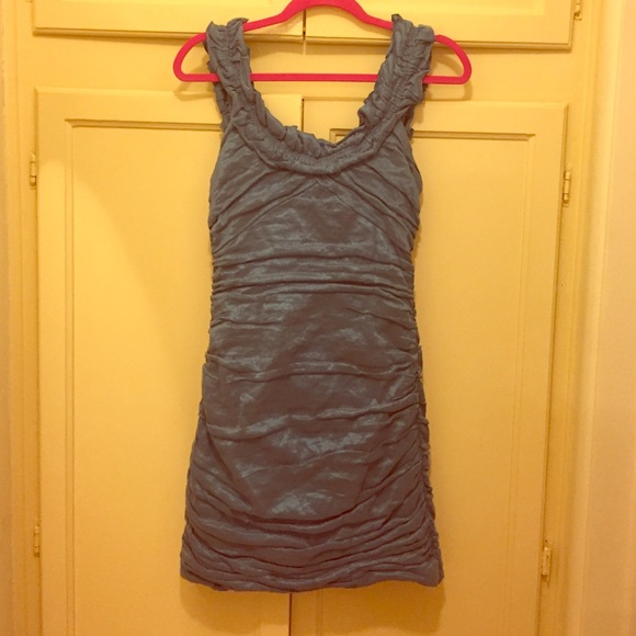 Blue dress
