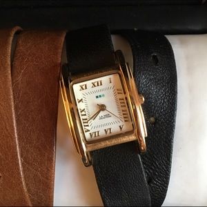La Mer Watch & Interchangeable Strap Set (gold)