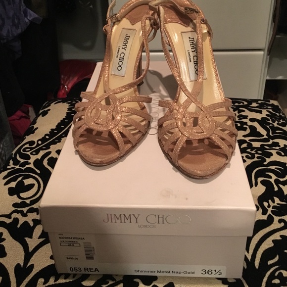 Jimmy Choo Gold Shimmer