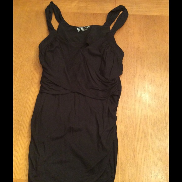 Black bra top
