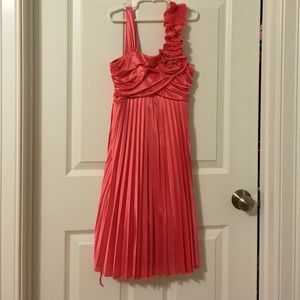 Coral dress