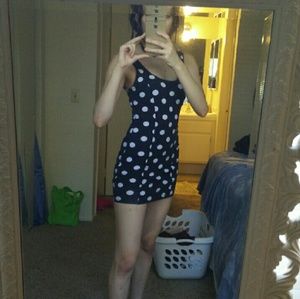 Black Polka Dot Dress
