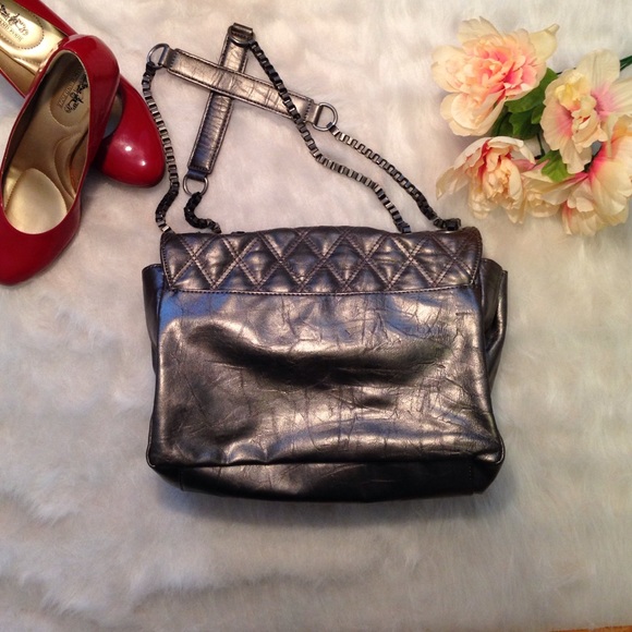 Silver Vera Wang Purse - Picture 2 of 4