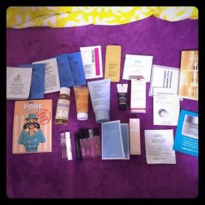 Samples!!!! Without makeup bag