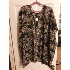 Floral printed kimono!