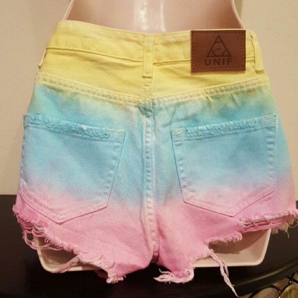 UNIF Guess What HighWaisted Shorts (NWT) - Picture 2 of 4