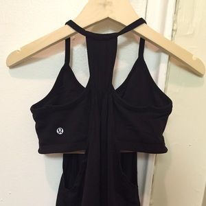 Lululemon Black No Limit Tank