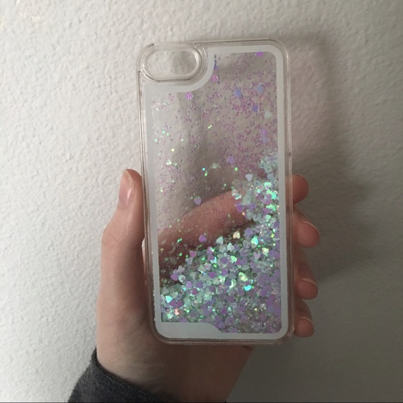iPhone 5/5s glitter water case