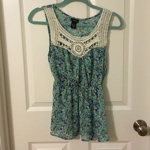 Rue 21 crochet shirt