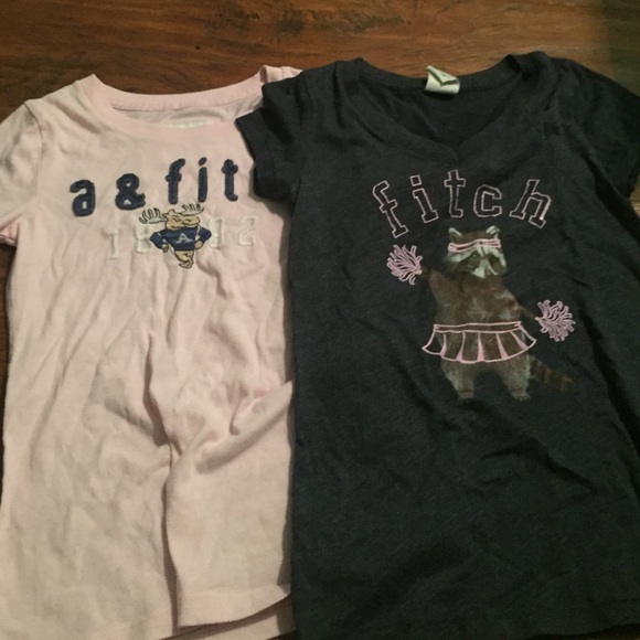 To Abercrombie and Fitch shirts