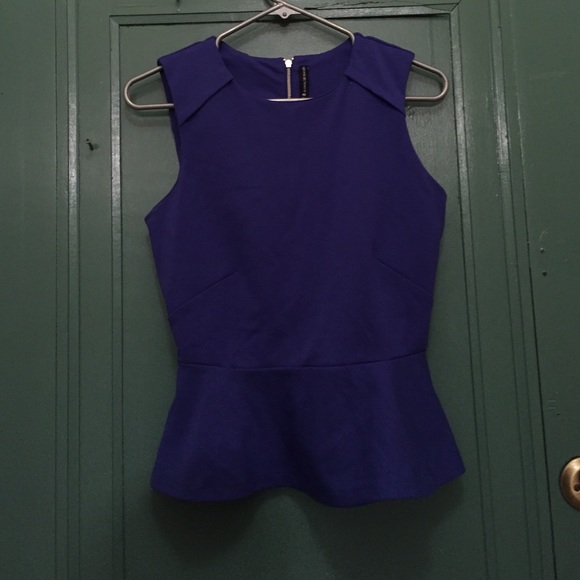 Peplum tank
