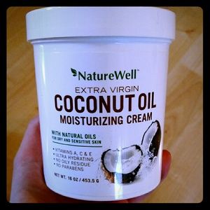 TWO FOR ONE coconut oil moisturizer